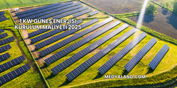 1 kW Güneş Enerjisi Kurulum Maliyeti 2025