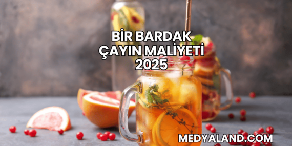 Bir Bardak Çayın Maliyeti 2025