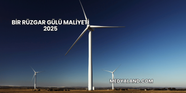 Bir Rüzgar Gülü Maliyeti 2025