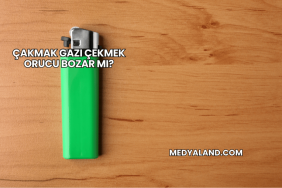 Çakmak Gazı Çekmek Orucu Bozar mı?