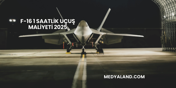 F-16 1 Saatlik Uçuş Maliyeti 2025