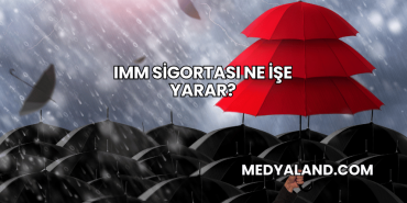 IMM Sigortası Ne İşe Yarar?