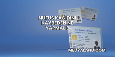 Nüfus Kağıdını Kaybeden Ne Yapmalı?