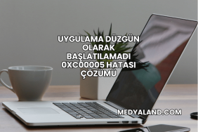 Uygulama Düzgün Olarak Başlatılamadı 0xc00005 Hatası Çözümü