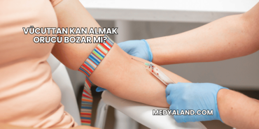 Vücuttan Kan Almak Orucu Bozar mı?