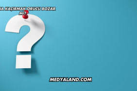 Altına Kaçırmak Orucu Bozar mı?