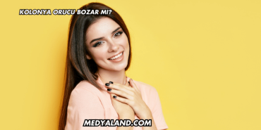 Kolonya Orucu Bozar mı?