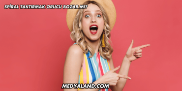 Spiral Taktırmak Orucu Bozar mı?