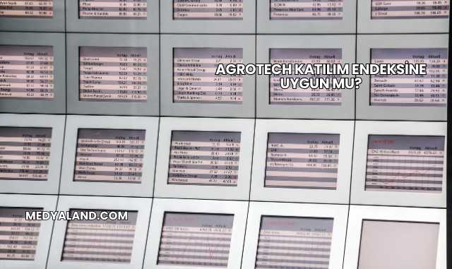 Agrotech Katılım Endeksine Uygun mu?