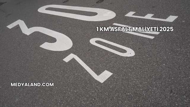 1 Km Asfalt Maliyeti 2025