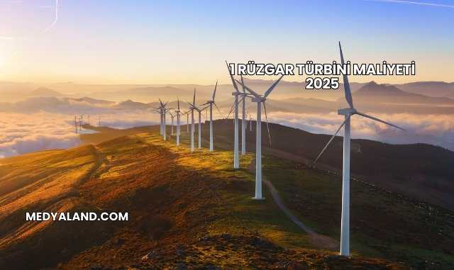 1 Rüzgar Türbini Maliyeti 2025