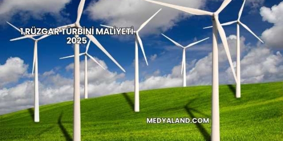 1 Rüzgar Türbini Maliyeti 2025