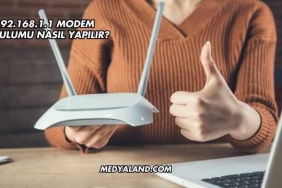 192.168.1.1 Modem Kurulumu Nasıl Yapılır?