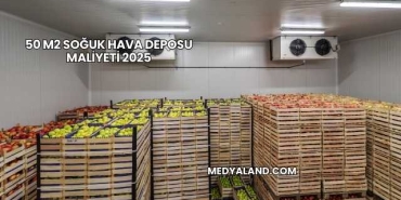 50 m2 Soğuk Hava Deposu Maliyeti 2025
