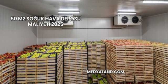 50 m2 Soğuk Hava Deposu Maliyeti 2025