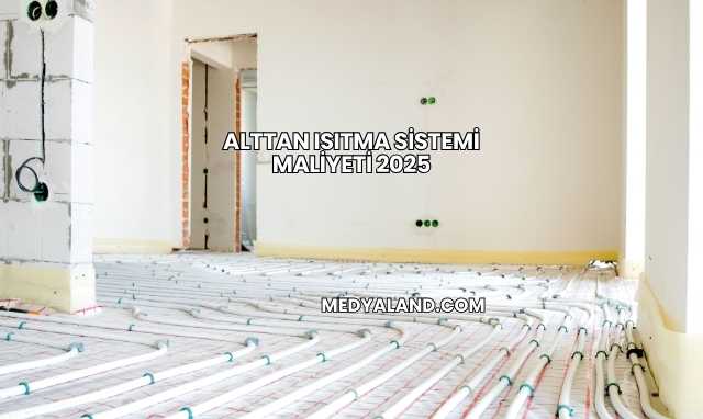 Alttan Isıtma Sistemi Maliyeti 2025