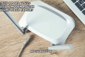 Aztech 4 Port Adsl2+ Wireless N Modem Router Kurulumu Nasıl Yapılır?