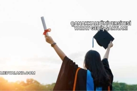 Çanakkale Üniversitesi Yatay Geçiş Şartları