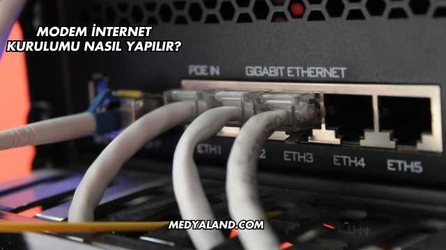 Netspeed Modem Kurulumu Nasıl Yapılır?