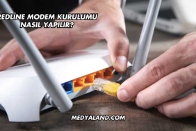 Redline Modem Kurulumu Nasıl Yapılır?