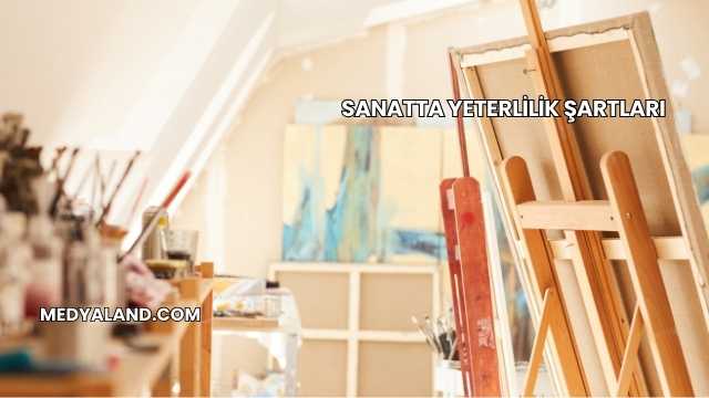 Sanatta Yeterlilik Şartları
