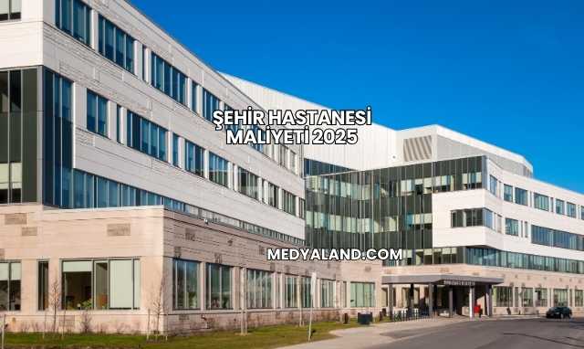 Şehir Hastanesi Maliyeti 2025