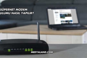 Süpernet Modem Kurulumu Nasıl Yapılır?