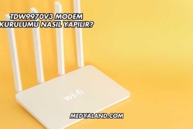 Tdw9970v3 Modem Kurulumu Nasıl Yapılır?