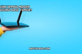 Tp Link W9960 Modem Kurulumu Nasıl Yapılır?