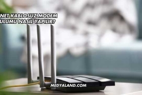 Turknet Kablosuz Modem Kurulumu Nasıl Yapılır?