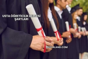 Usta Öğreticilik Belgesi Şartları