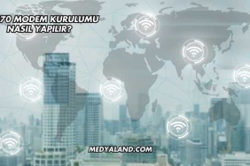 W9970 Modem Kurulumu Nasıl Yapılır?