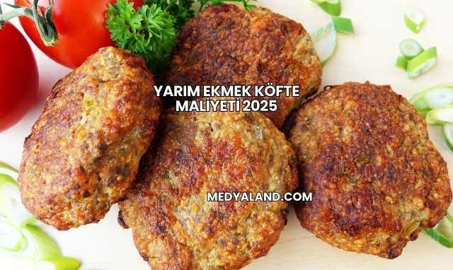 Yarım Ekmek Köfte Maliyeti 2025