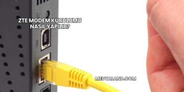 Zte Modem Kurulumu Nasıl Yapılır?