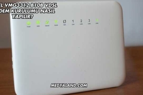 Zyxel VMG3312 B10B VDSL Modem Kurulumu Nasıl Yapılır?