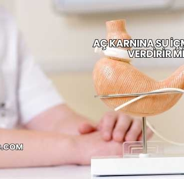 Aç Karnına Su İçmek Kilo Verdirir mi?