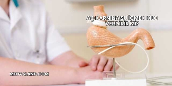 Aç Karnına Su İçmek Kilo Verdirir mi?