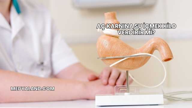 Aç Karnına Su İçmek Kilo Verdirir mi?