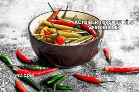 Acı Biber Turşusu Kilo Verdirir mi?