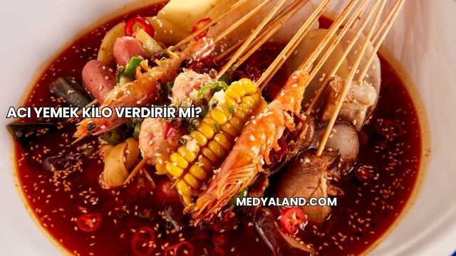 Acı Yemek Kilo Verdirir mi?