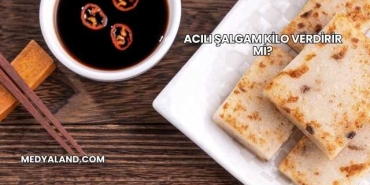 Acılı Şalgam Kilo Verdirir mi?