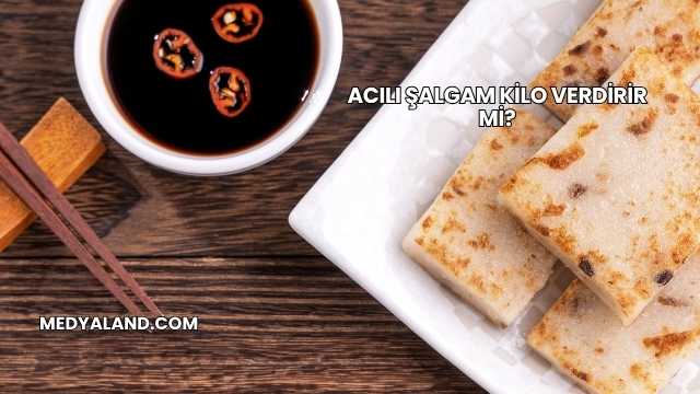 Acılı Şalgam Kilo Verdirir mi?