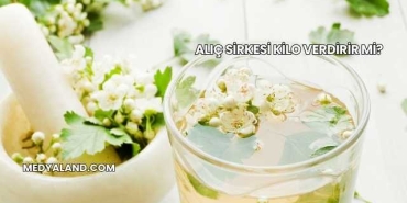 Alıç Sirkesi Kilo Verdirir mi?