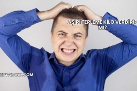 Aşırı Terleme Kilo Verdirir mi?