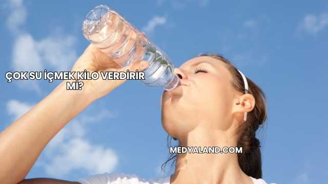 Çok Su İçmek Kilo Verdirir mi?