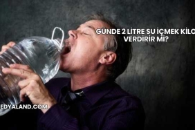 Günde 2 Litre Su İçmek Kilo Verdirir mi?