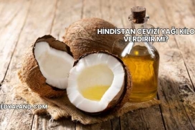 Hindistan Cevizi Yağı Kilo Verdirir mi?