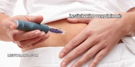 İnsülin Kilo Verdirir mi?