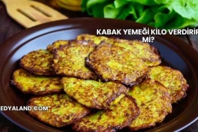 Kabak Yemeği Kilo Verdirir mi?