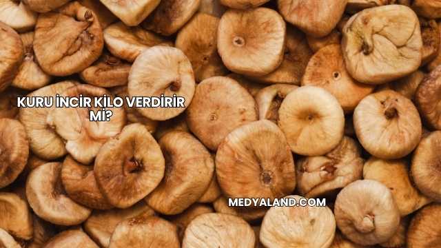Kuru İncir Kilo Verdirir mi?